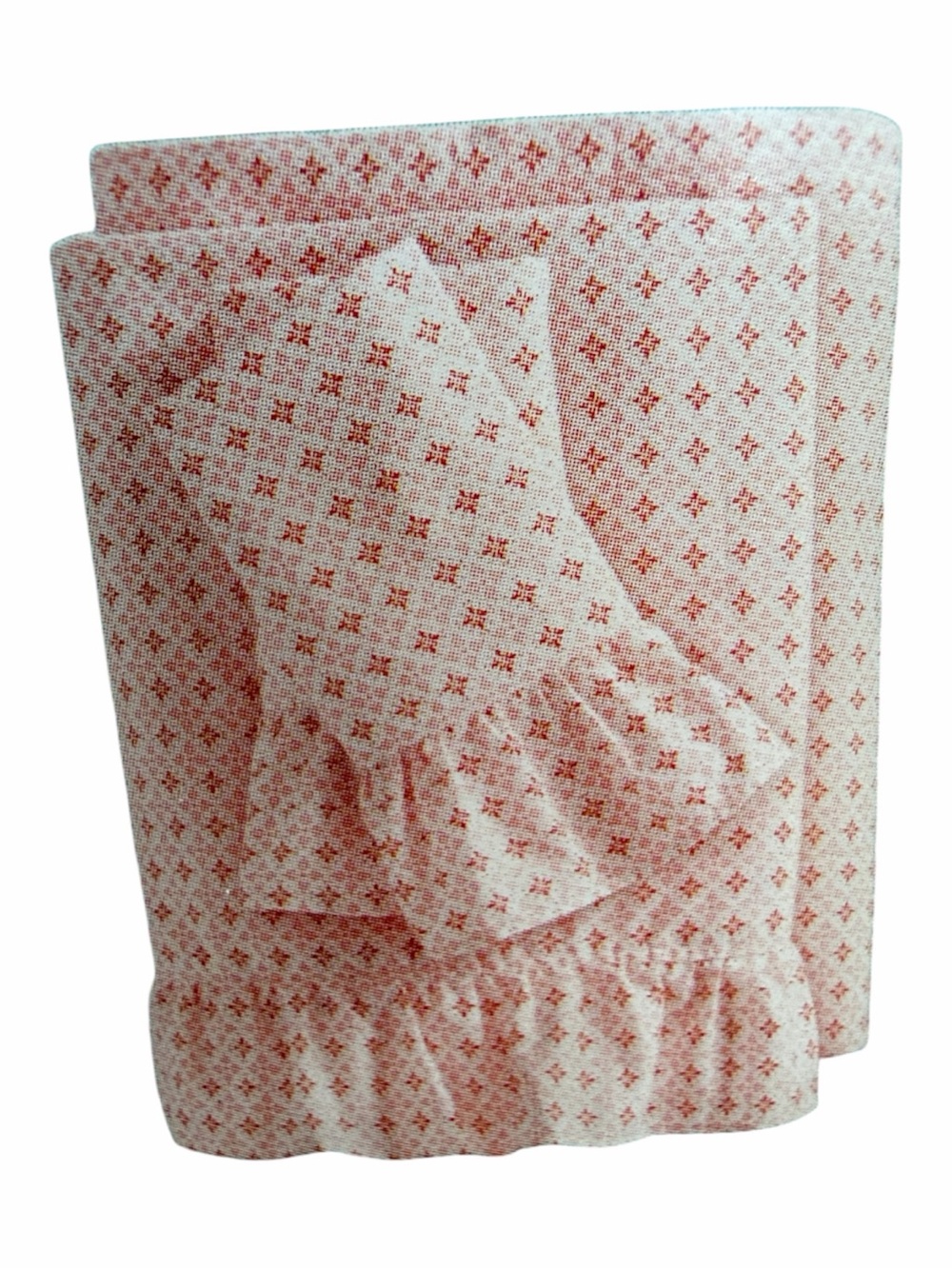 FULL The Pioneer Woman Starburst Geo Cotton Percale Sheet Set Pink Red Sheets